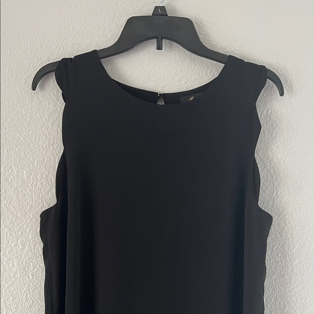 Monteau Black Mini Dress